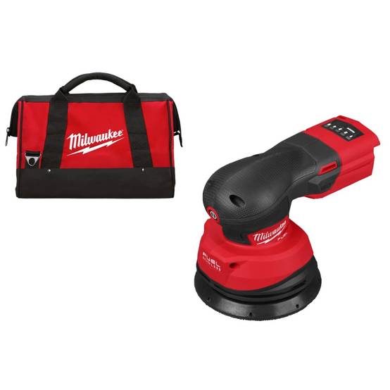 Ponceuse orbital excentrique 125mm FUELM18 FROS125-0B - MILWAUKEE - sans batterie, ni chargeur - sac de transport - 4933498253 - Image 1