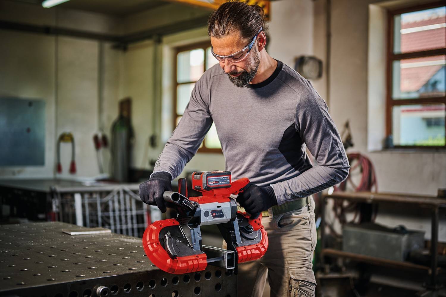 Einhell - Scie à ruban sans fil TE-MB 18/127 Li-Solo Einhell - Image 5
