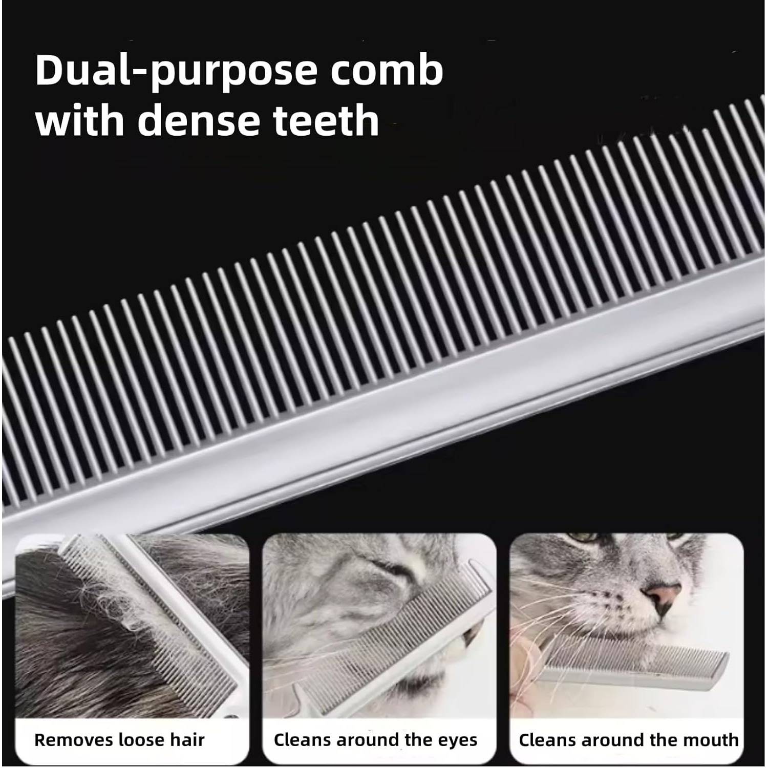 Peigne double face pour chien - Lame incluse - Démêlage pro DtopbuyAge - Image 4