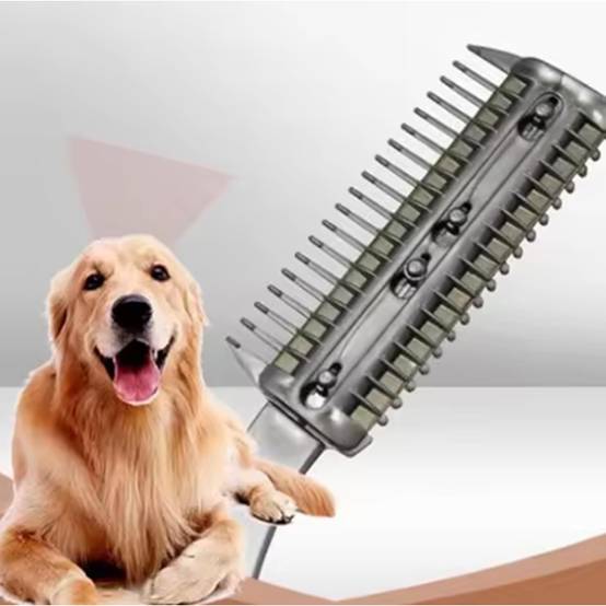 Peigne double face pour chien - Lame incluse - Démêlage pro DtopbuyAge - Image 3