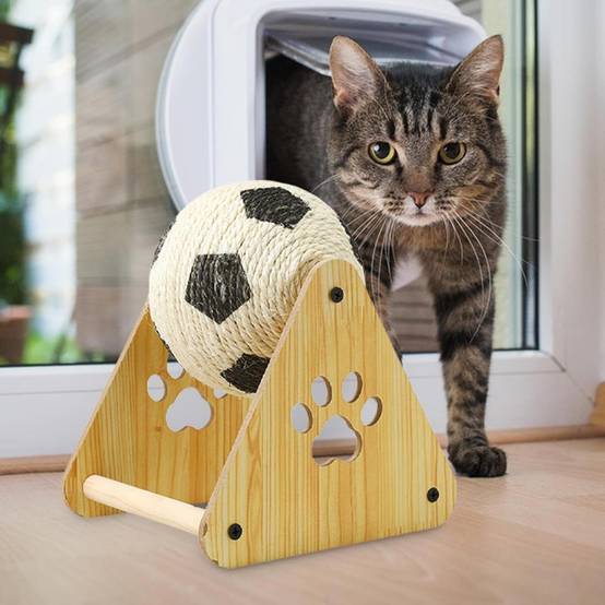 Boule à griffer en sisal - Stable & Anti-destruction DtopbuyAge - Image 4