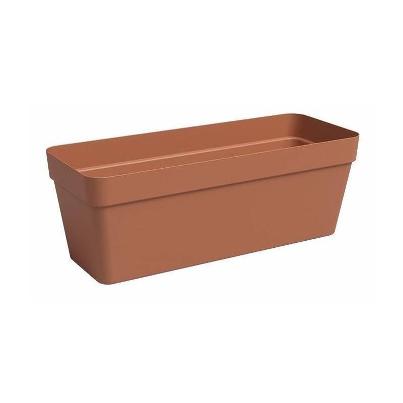 Jardiniere - Plastique - Terre Cuite - Rectangulaire - L49,9 X P20 X H18,1cm - Artevasi - Image 1