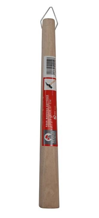 Manche En Bois Col Rond Avec Agrafe 110cm Pour Pelles Mermier 100051 - Image 2