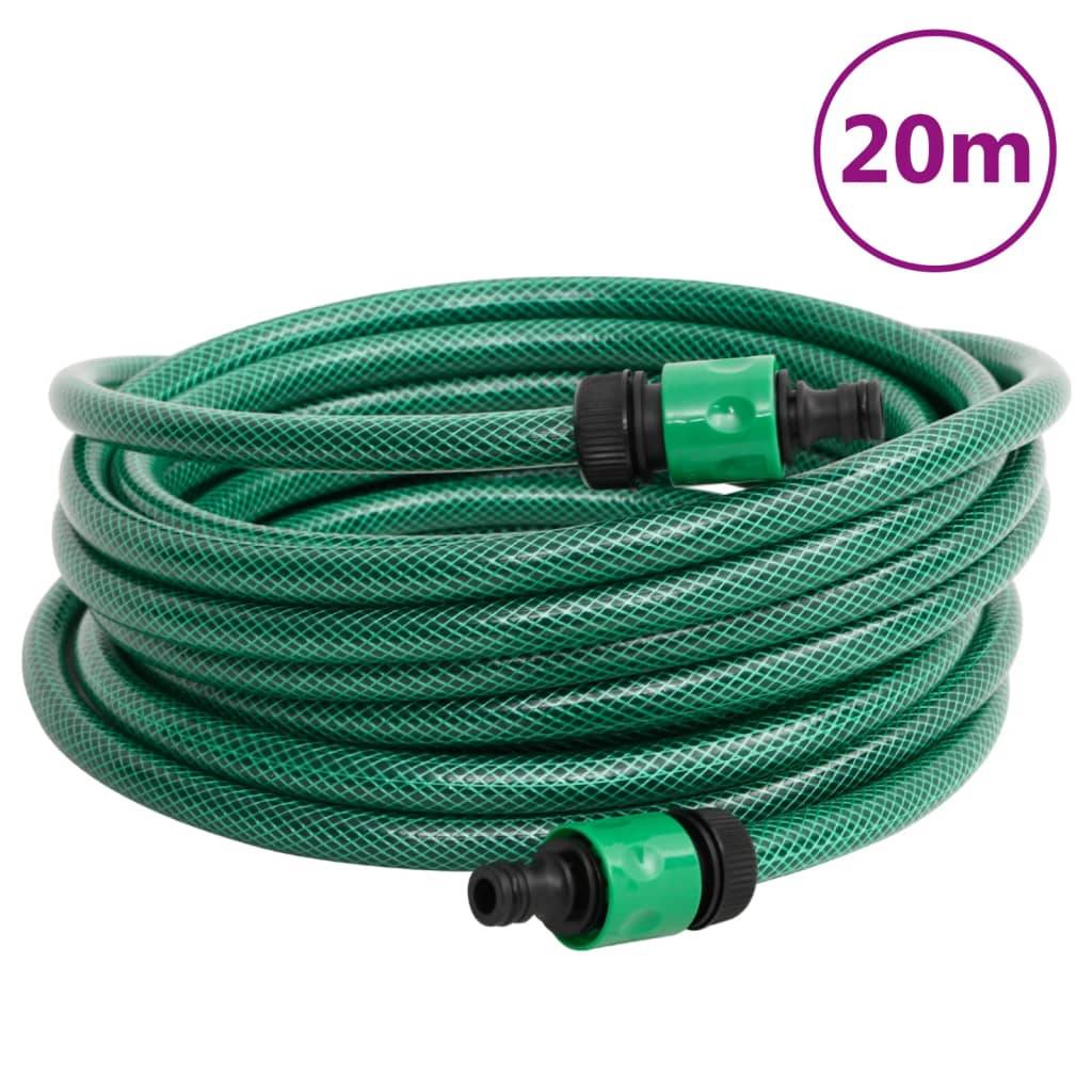 PANGIVO - Enrouleur de tuyau sur pied acier galvanisé et PVC vert 40 x 30 x 41 cm - PANGIVO - Image 8