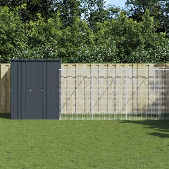Niche plastique acier anthracite 165 x 863 x 181 cm - Prolenta premium p3458.4 - Image 2