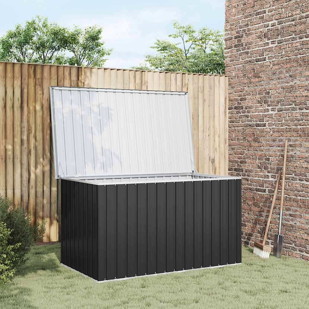 PANGIVO - Coffre de rangement acier galvanisé anthracite 171 x 99 x 93 cm - PANGIVO