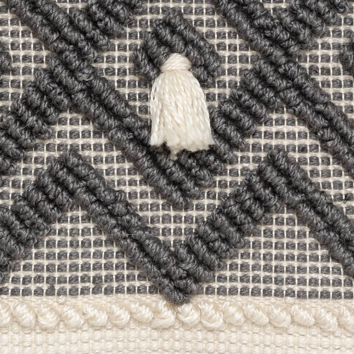 Atmosphera - Coussin "R.O.W." blanc ivoire 45x45cm - Atmosphera Créateur d'intérieur - Image 4