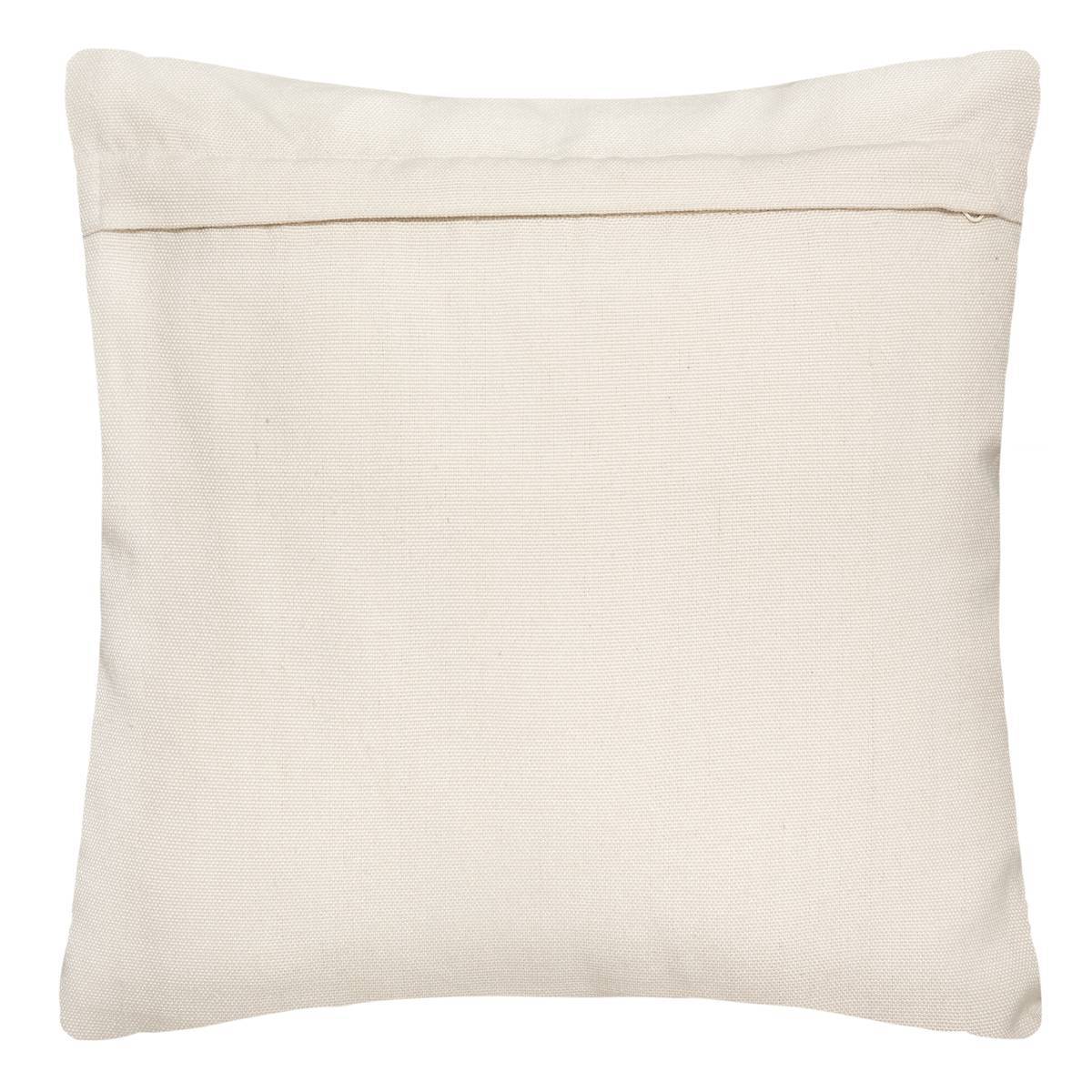 Atmosphera - Coussin "R.O.W." blanc ivoire 45x45cm - Atmosphera Créateur d'intérieur - Image 3