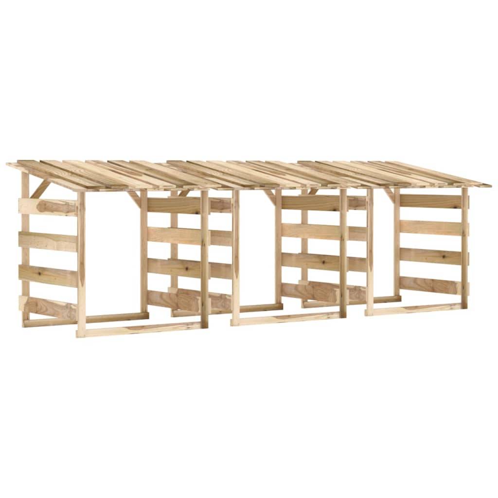 Maison Chic - Pergola - Tonnelle de jardins avec toits 3 pcs 100x90x100 cm Bois de pin imprégné il200 - Image 1