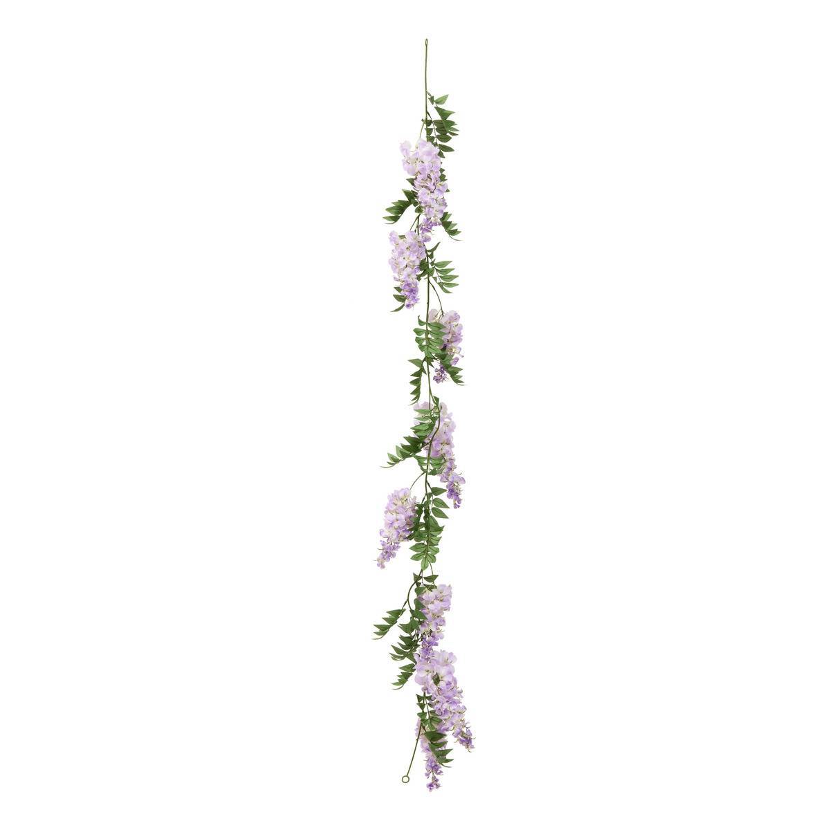 Atmosphera - Guirlande Glycine Artificielle Phoebe L20xP10xH178 cm - Atmosphera Créateur d'intérieur - Image 2