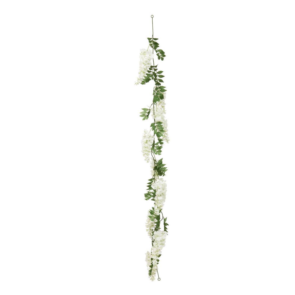 Atmosphera - Guirlande Glycine Artificielle Phoebe L20xP10xH178 cm - Atmosphera Créateur d'intérieur - Image 1