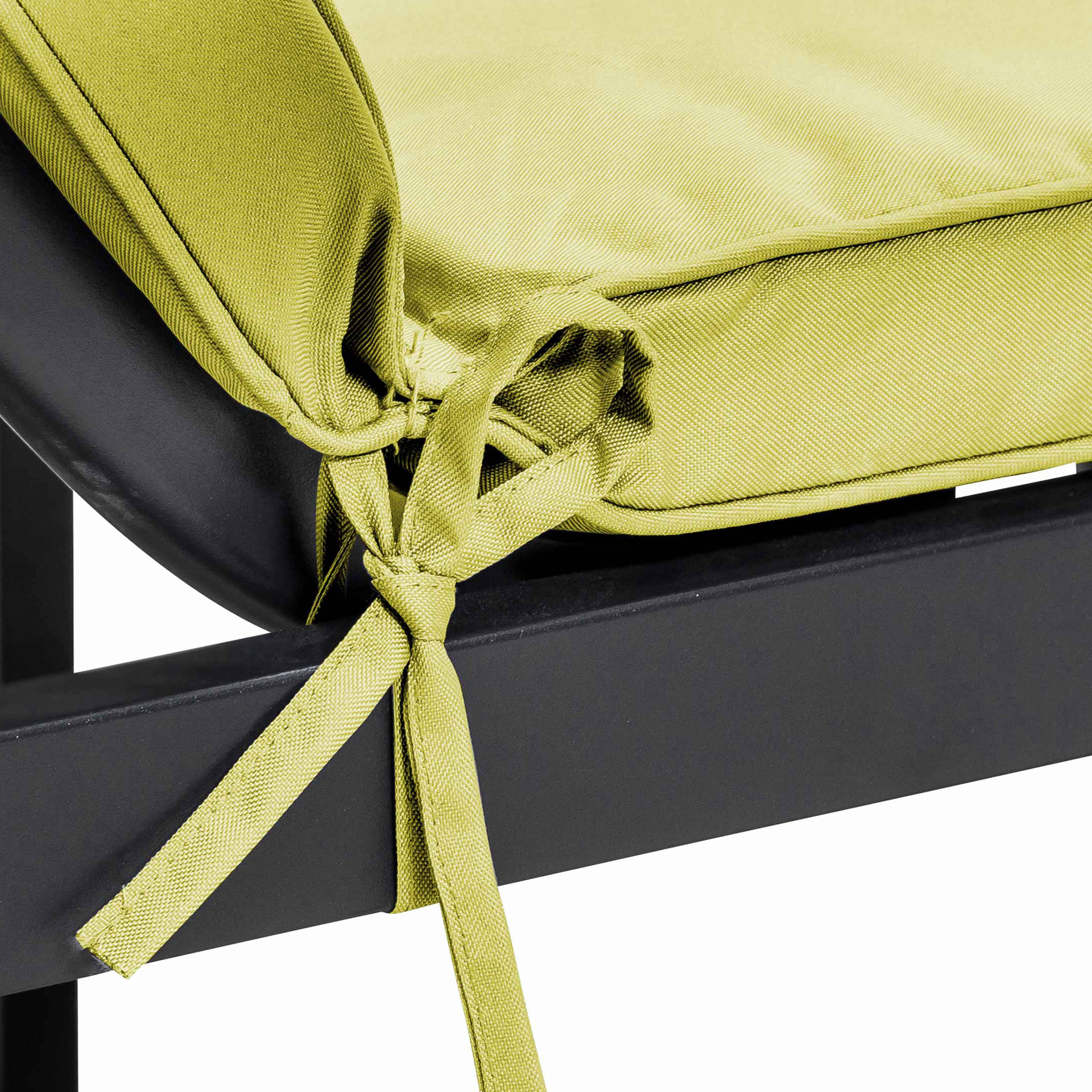 Oviala - Coussin pour bain de soleil vert 186 x 53 x 5 cm Picchu - Oviala - Image 4