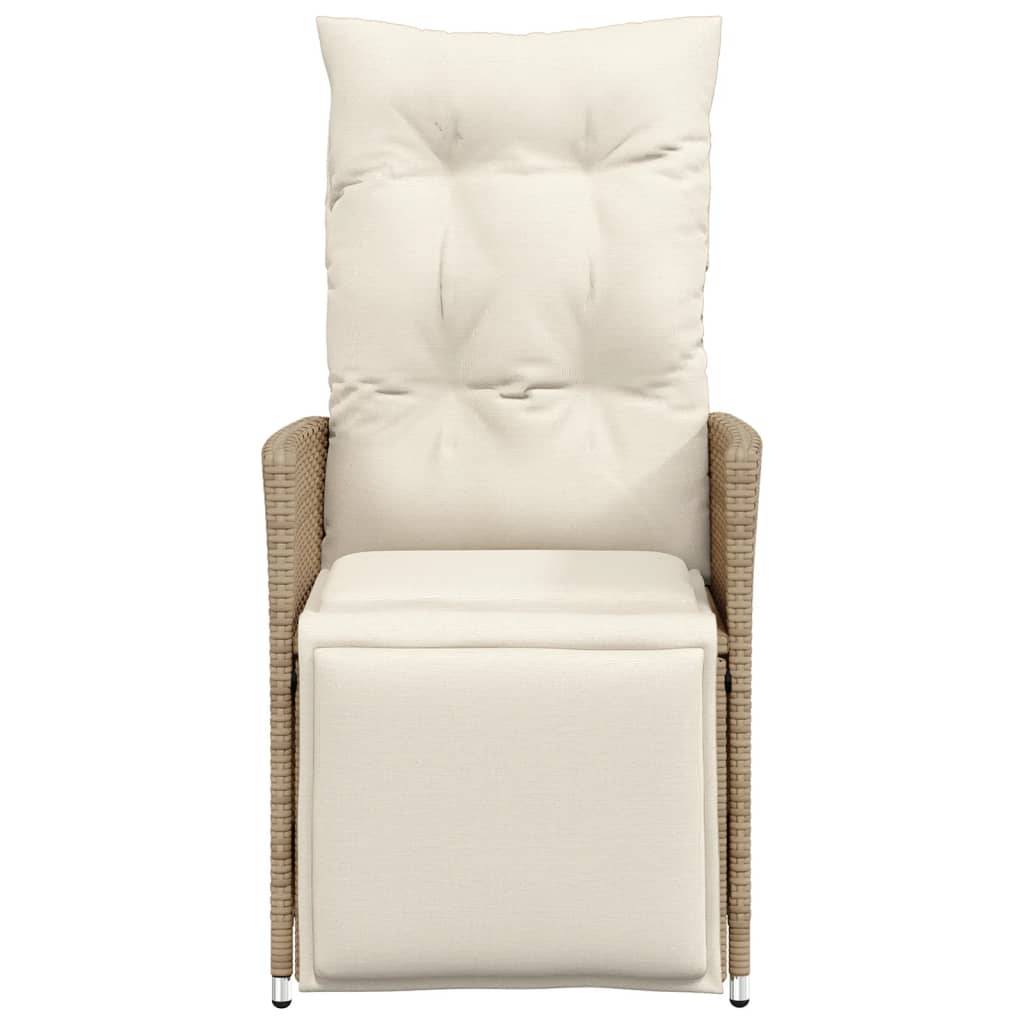 Prolenta Premium - Chaises de jardin rotin beige  56 x 59 x 92 cm  - Prolenta premium p3146.7 - Image 4