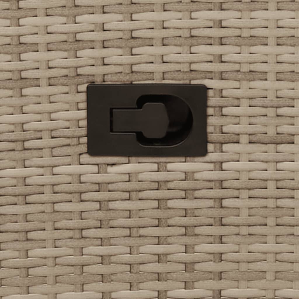 Prolenta Premium - Chaises de jardin rotin beige  56 x 59 x 92 cm  - Prolenta premium p3146.7 - Image 9