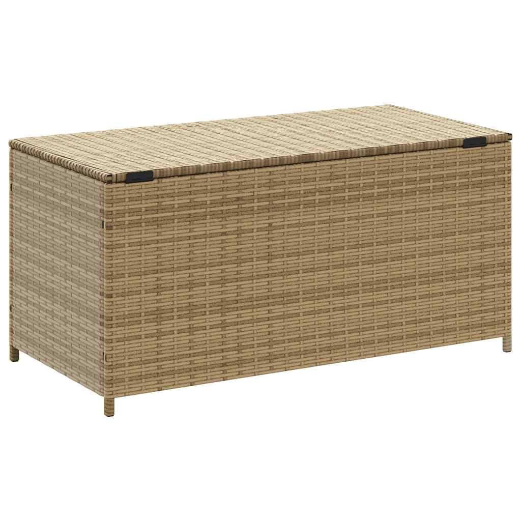 PANGIVO - Coffre de jardin résine tressée mélange beige 100 x 50 x 50 cm - PANGIVO - Image 6