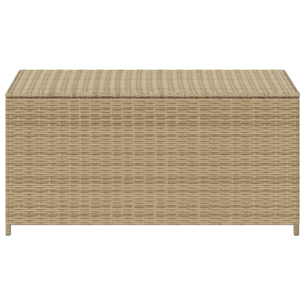 PANGIVO - Coffre de jardin résine tressée mélange beige 100 x 50 x 50 cm - PANGIVO - Image 4