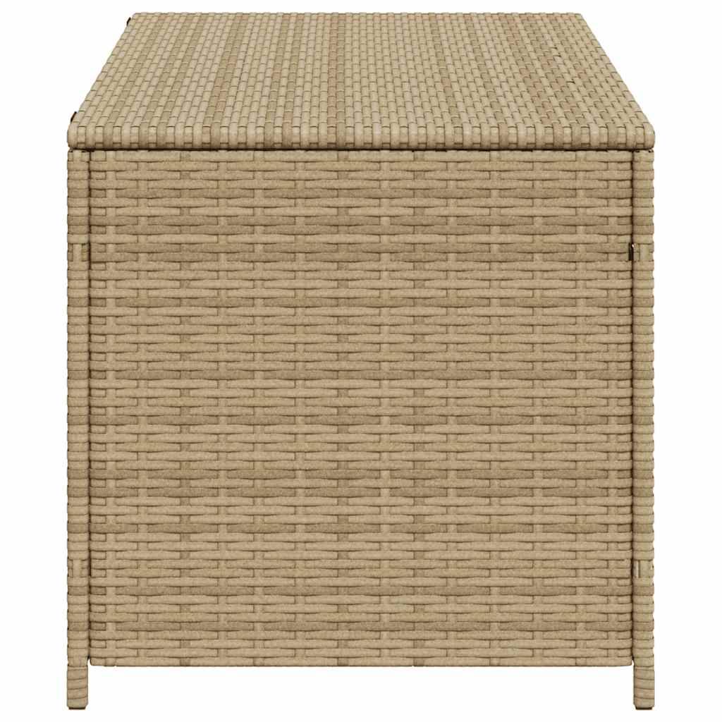 PANGIVO - Coffre de jardin résine tressée mélange beige 100 x 50 x 50 cm - PANGIVO - Image 5