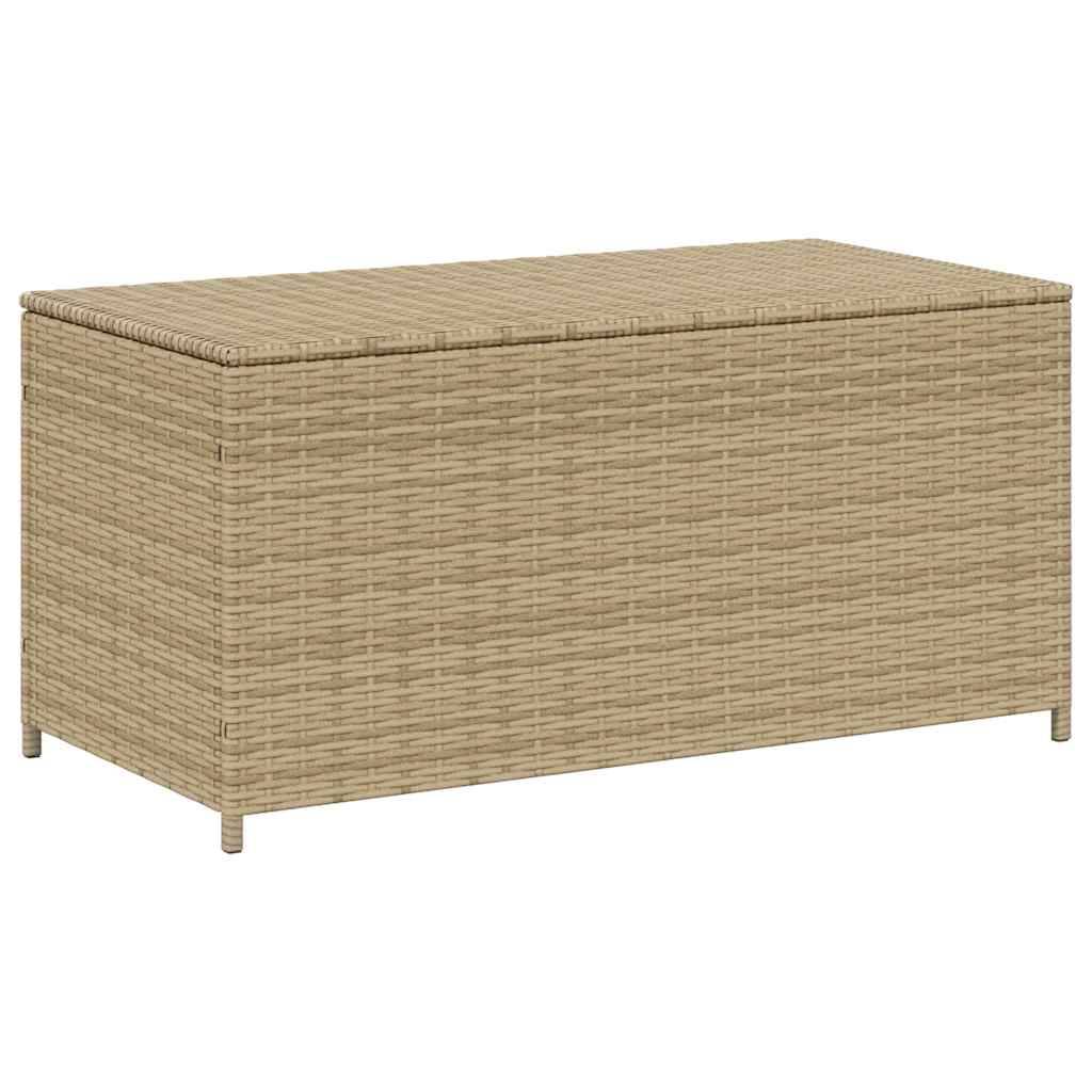 PANGIVO - Coffre de jardin résine tressée mélange beige 100 x 50 x 50 cm - PANGIVO - Image 2