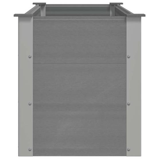 Vidaxl - Lit surélevé de jardin WPC 150x50x54 cm Gris vidaXL 43607 - Image 6