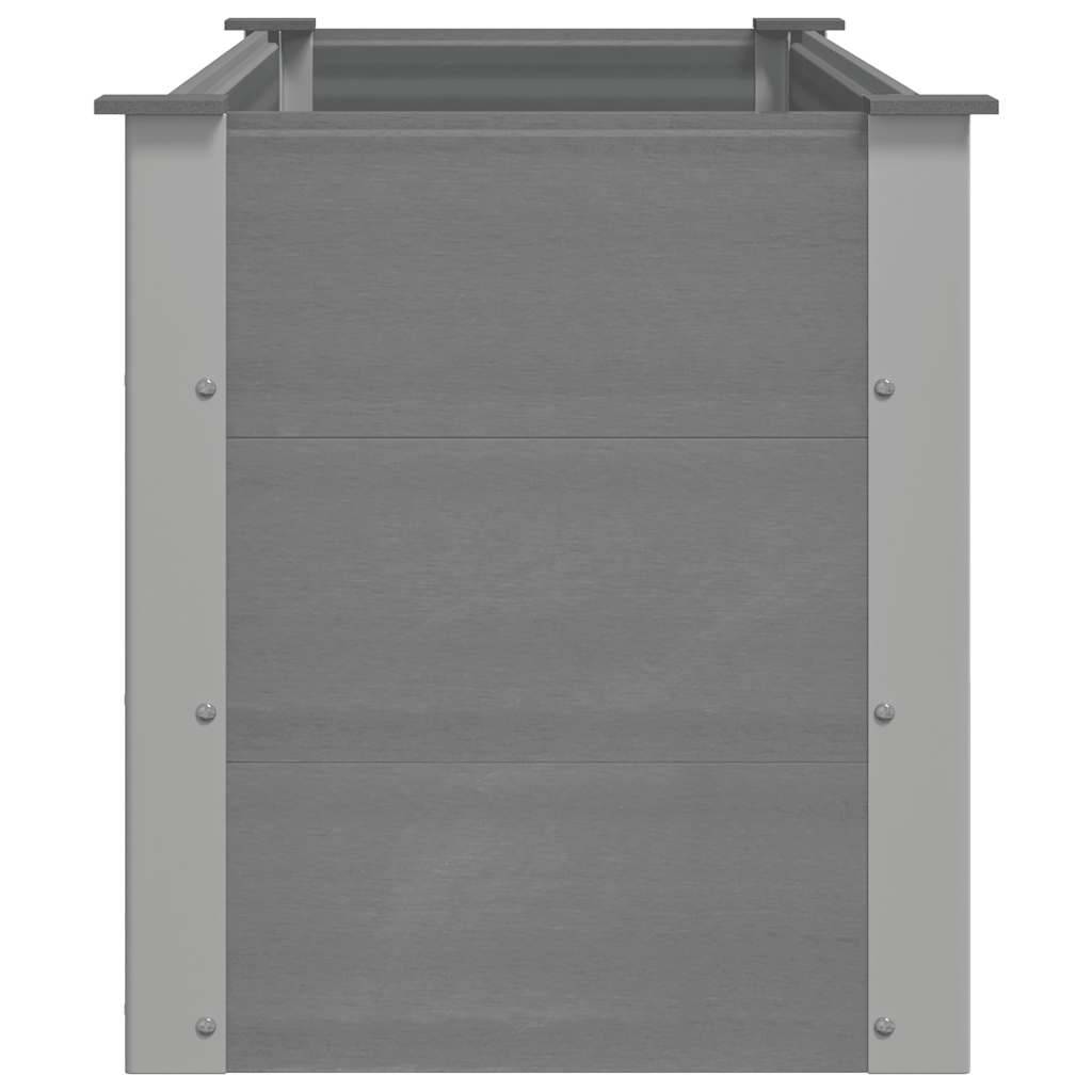 Vidaxl - Lit surélevé de jardin WPC 150x50x54 cm Gris vidaXL 43607 - Image 6