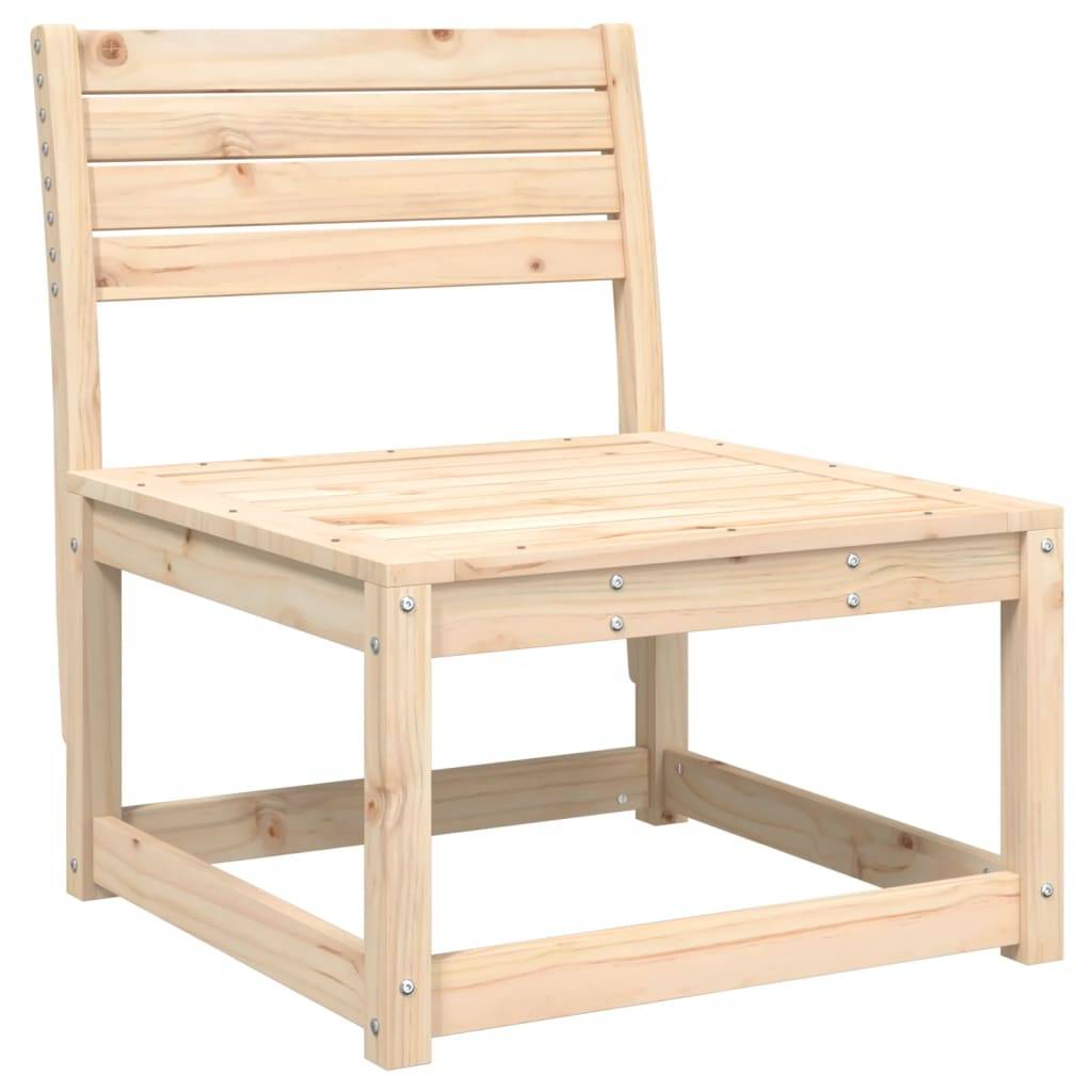 Canapés de jardin avec coussins 2 pcs | Canapé D'extérieur | Sofa De Jardin bois de pin massif Maison Chic - Image 4