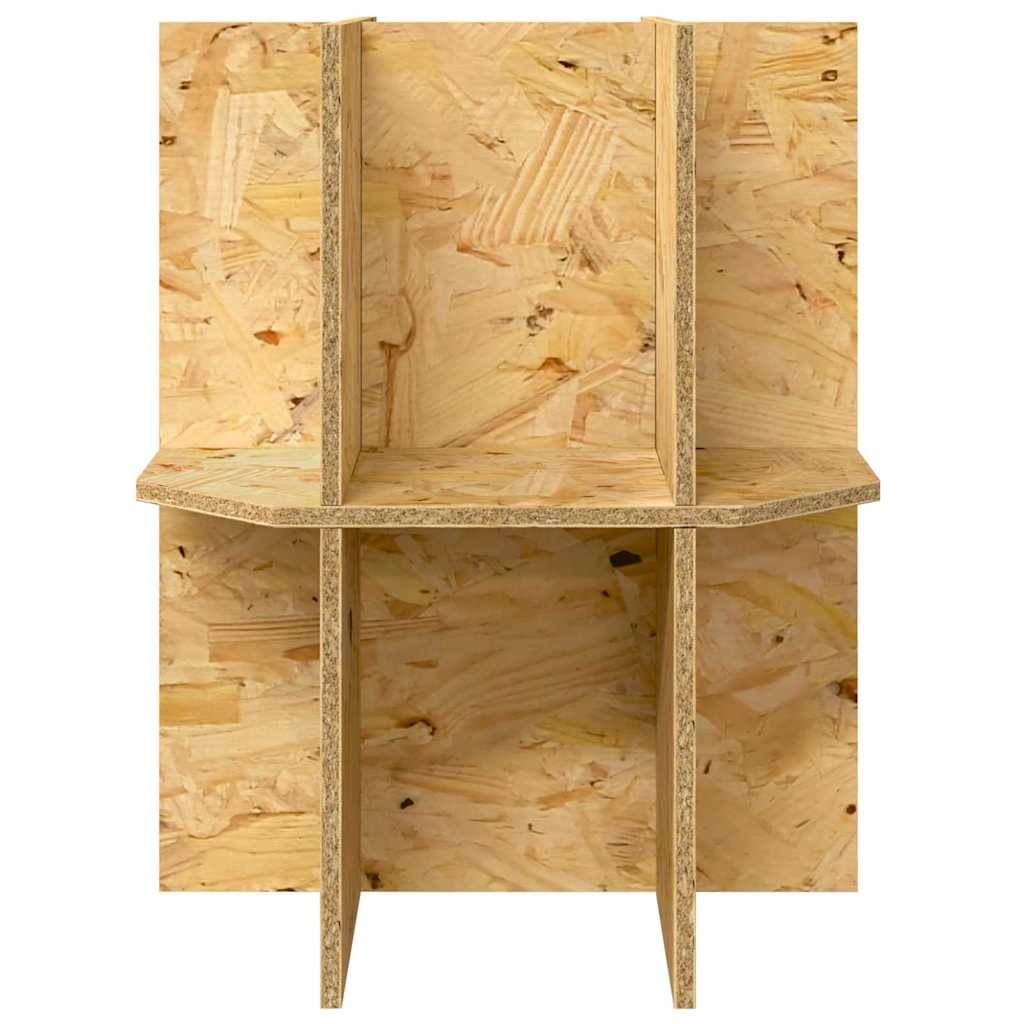Vidaxl - Base de Terrarium avec étagère Marron 40 x 40 x 50 cm OSB vidaXL 876738 - Image 6