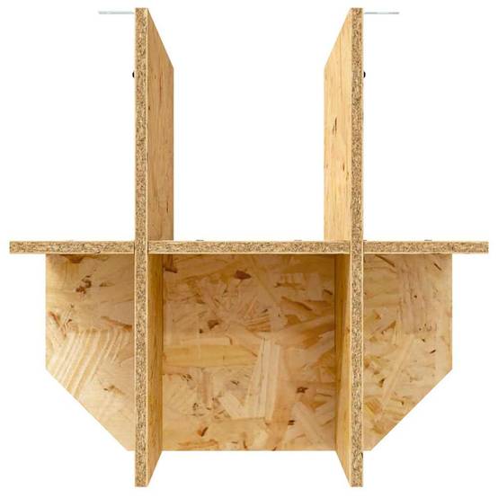 Vidaxl - Base de Terrarium avec étagère Marron 40 x 40 x 50 cm OSB vidaXL 876738 - Image 9