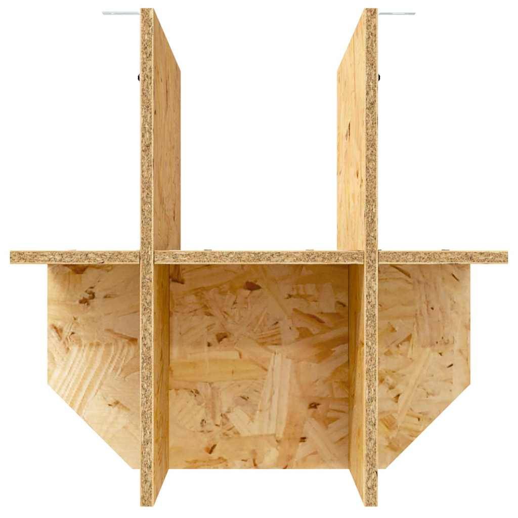 Vidaxl - Base de Terrarium avec étagère Marron 40 x 40 x 50 cm OSB vidaXL 876738 - Image 9