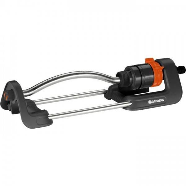 Arroseur oscillant Aqua S - GARDENA - Surface 220m² - Portée 17m max - Résistant UV et gel - Garantie 5 ans - Image 1