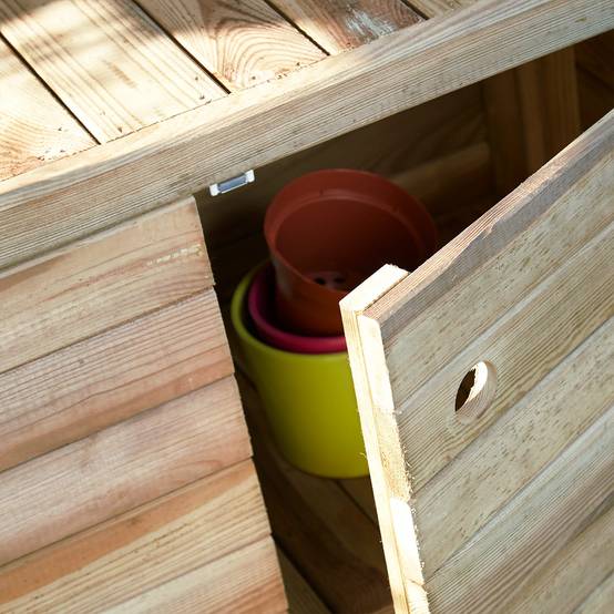 Table de rempotage Œillet en bois - Cémonjardin - Image 6