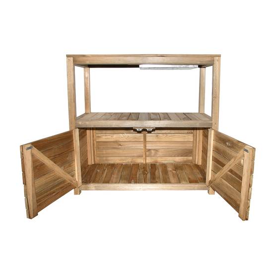 Table de rempotage Œillet en bois - Cémonjardin - Image 2