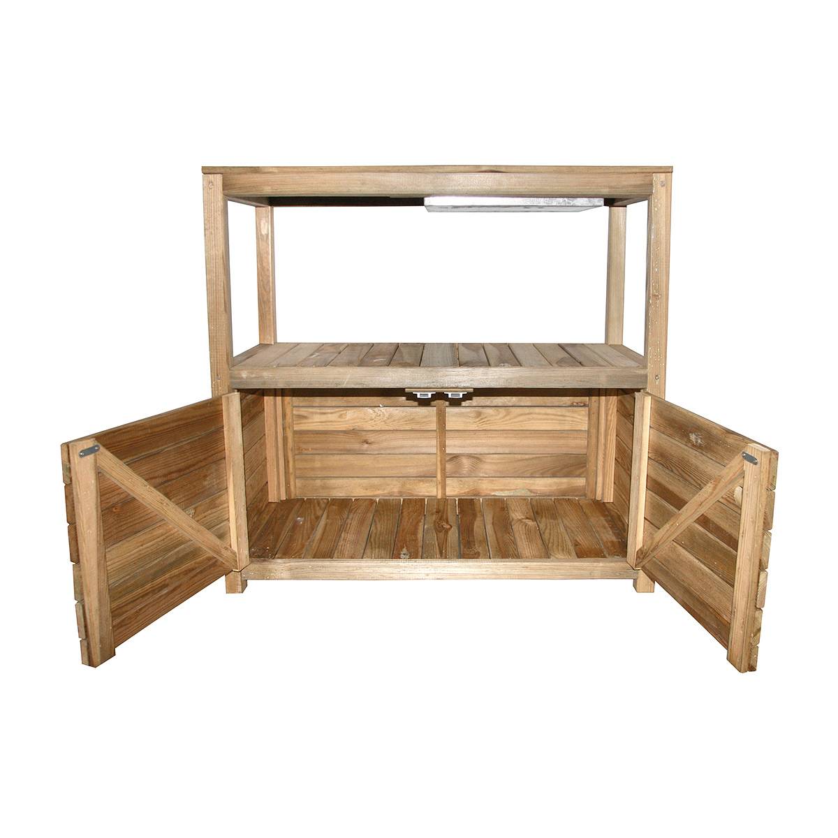 Table de rempotage Œillet en bois - Cémonjardin - Image 2