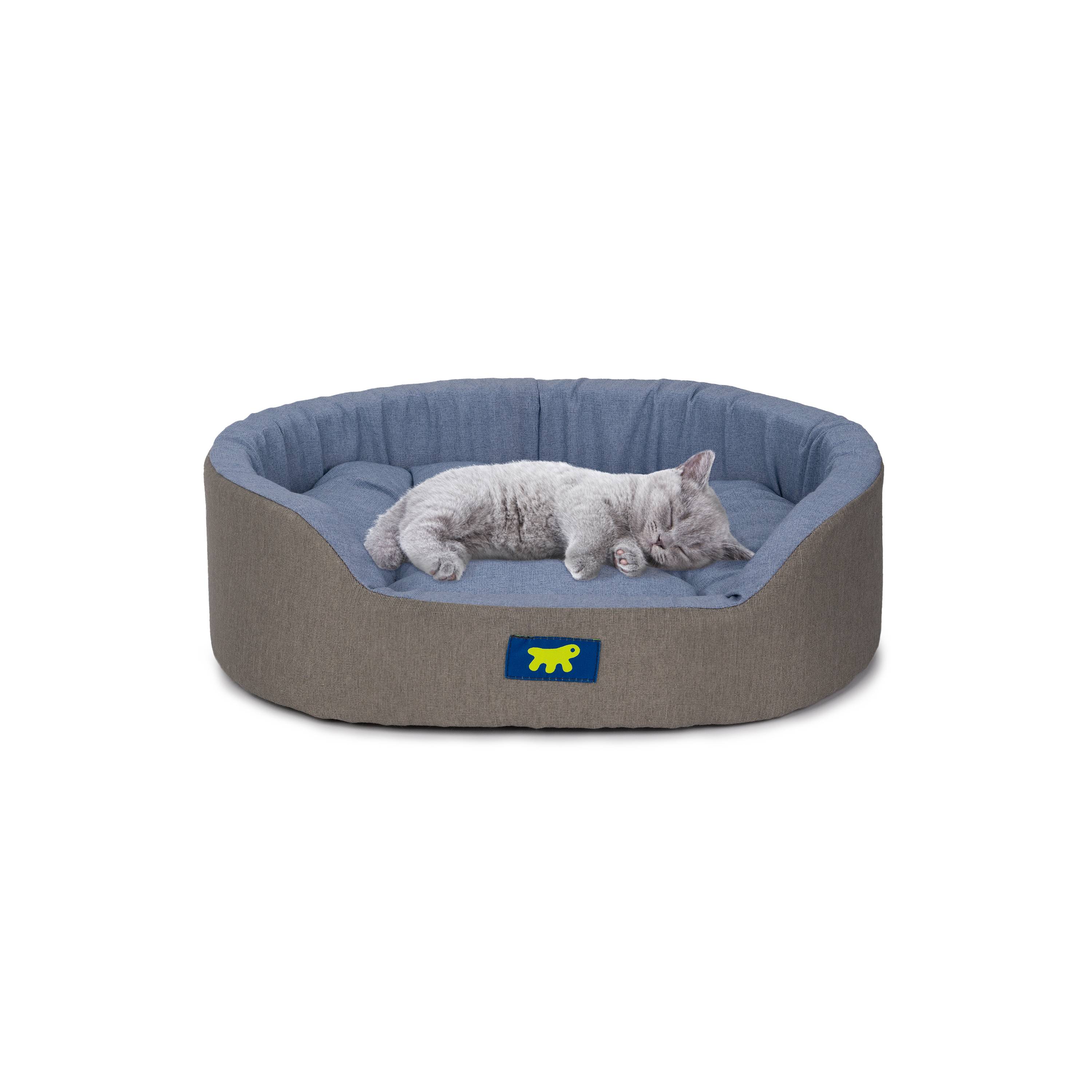 Ferplast - Ferplast Panier Chien Dandy, Coussin Amovible et Lavable, Housse en Coton avec Rembourrage Doux, Idéale Également comme Niche pour Chat, 55 x 41 x H - Image 4
