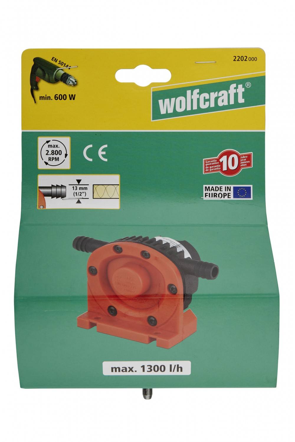 Wolfcraft - Pompe universelle aspirante WOLFCRAFT WOLFCRAFT - Image 2