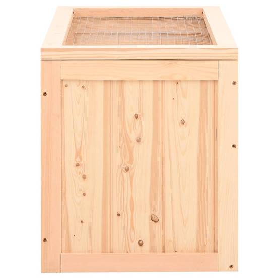 Cage à hamster en bois de sapin avec toit ouvrant 60x36x42 cm – ComfortXL Outdoor Living - Image 5