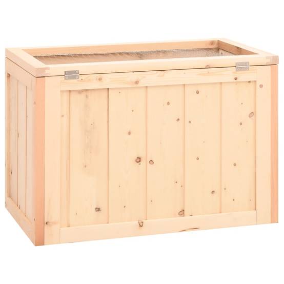Cage à hamster en bois de sapin avec toit ouvrant 60x36x42 cm – ComfortXL Outdoor Living - Image 6