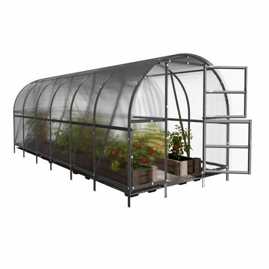 Serre KLASIKA BALTIC LT 3 x 6 m (18 m²), 6 mm avec revêtement en polycarbonate - Image 3