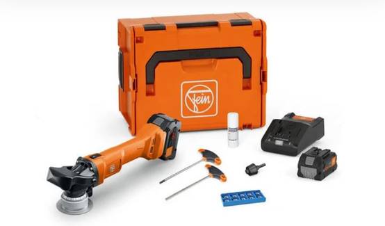 Chanfreineuse 18V AKFH 18-5 5mm AMPShare + 2 batterie 8Ah Procore + chargeur + L-Boxx - FEIN - 71380563000 - Image 1
