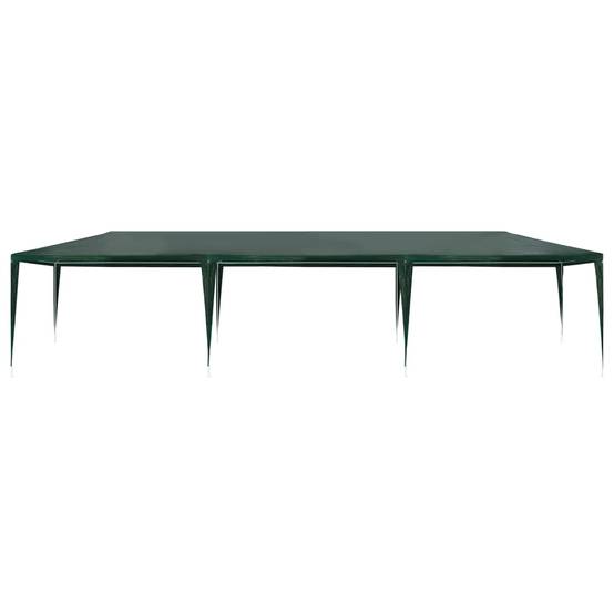 Tente de réception - Tonnelle de jardin - Barnum 3x9 m PE Vert - MEUBLE PRO - Image 1