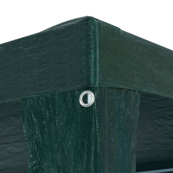 Tente de réception - Tonnelle de jardin - Barnum 3x9 m PE Vert - MEUBLE PRO - Image 4