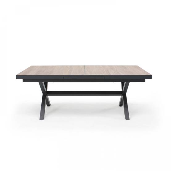 Oviala - Table extensible 10 places en aluminium et céramique Tivoli - Oviala - Image 6