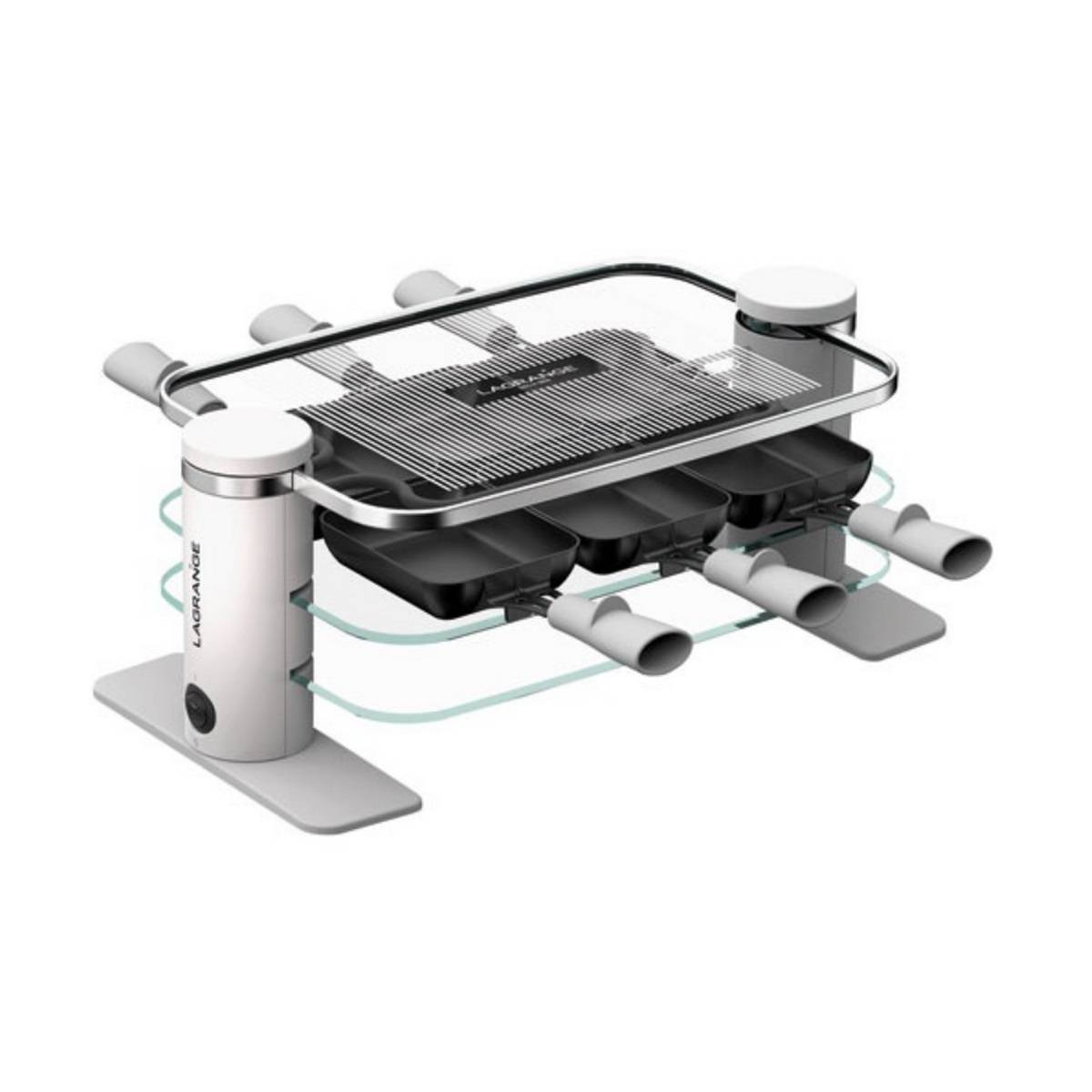 Appareil à raclette  6 personnes 750w 79601 Lagrange - Image 1