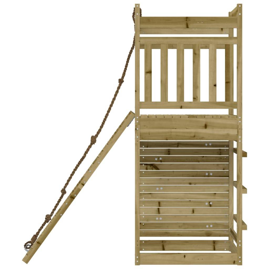 Helloshop26 - Aire de jeux d'extérieur portiques robuste jeux jardin 53 x 174 x 207 cm bois de pin imprégné - Image 5