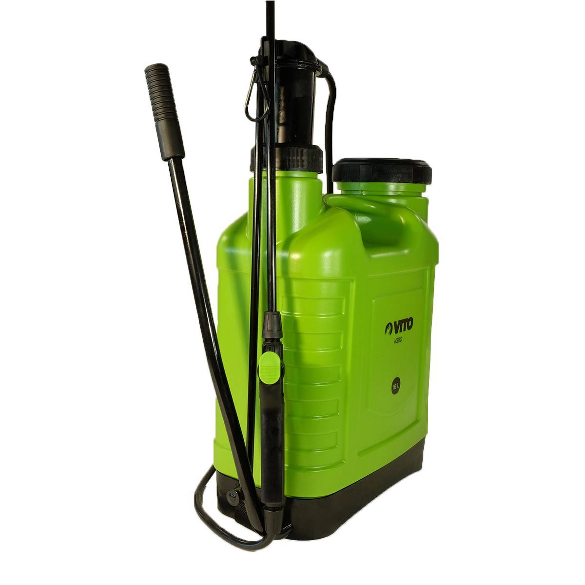 Pulvérisateur à dos 12L VITO pression manuelle Spray et Jet  Végetaux et Jardins accessoires 3 buses - Image 3