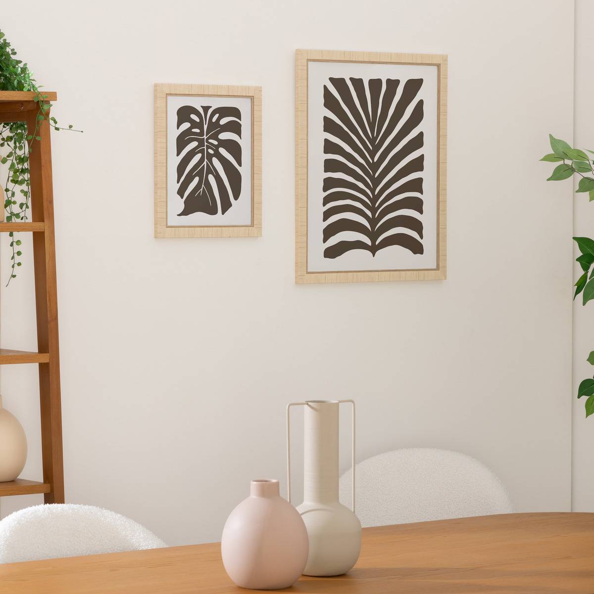Atmosphera - Cadre photo Théa beige 13x18cm - Atmosphera Créateur d'intérieur - Image 1