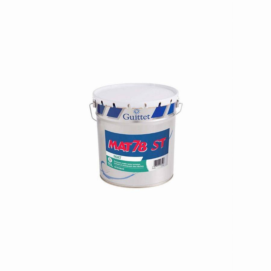 Peinture Mat 78 ST GUITTET Blanc 15L - 57382