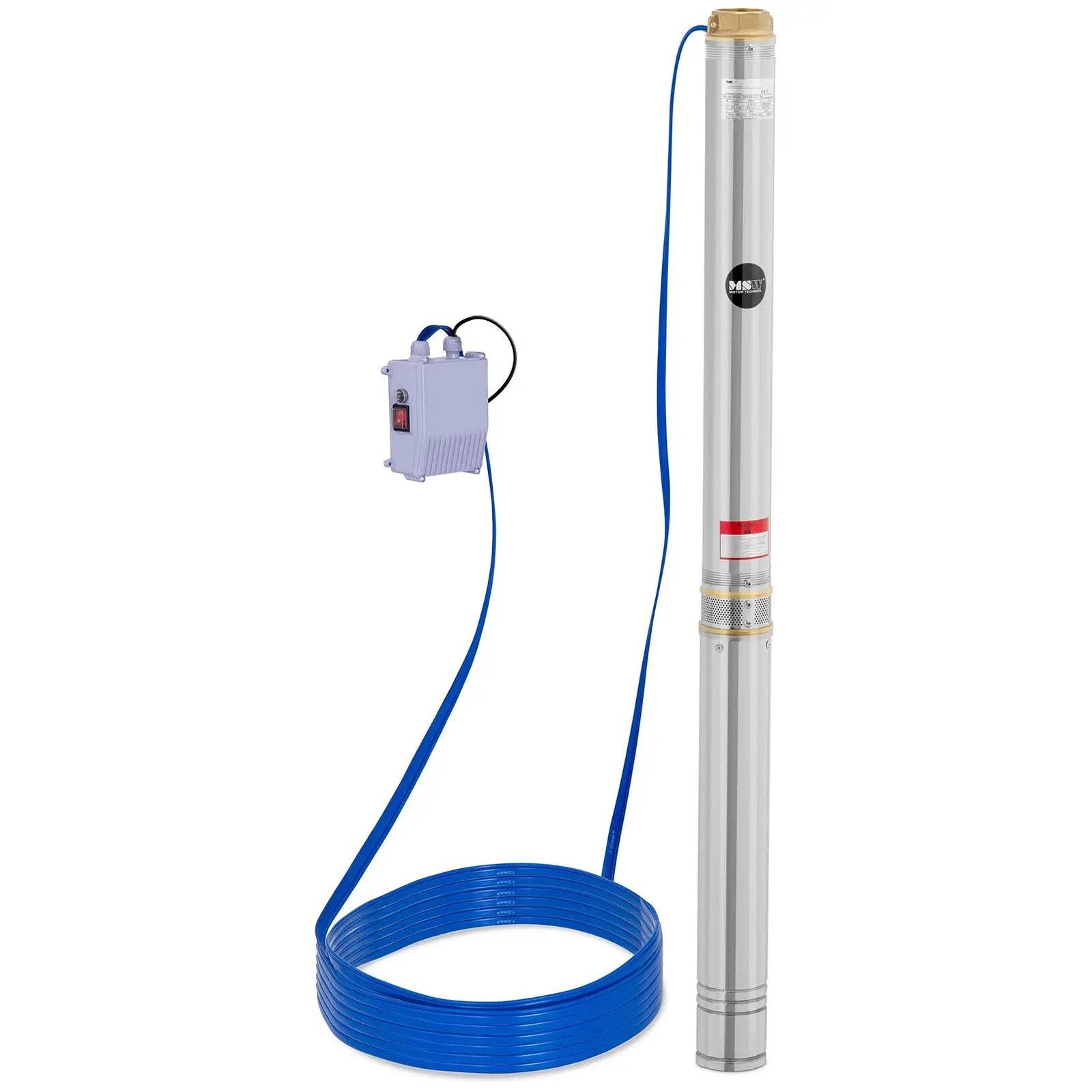 Pompe immergée 10800 l/h 2 200 watts acier inoxydable acier inoxydable