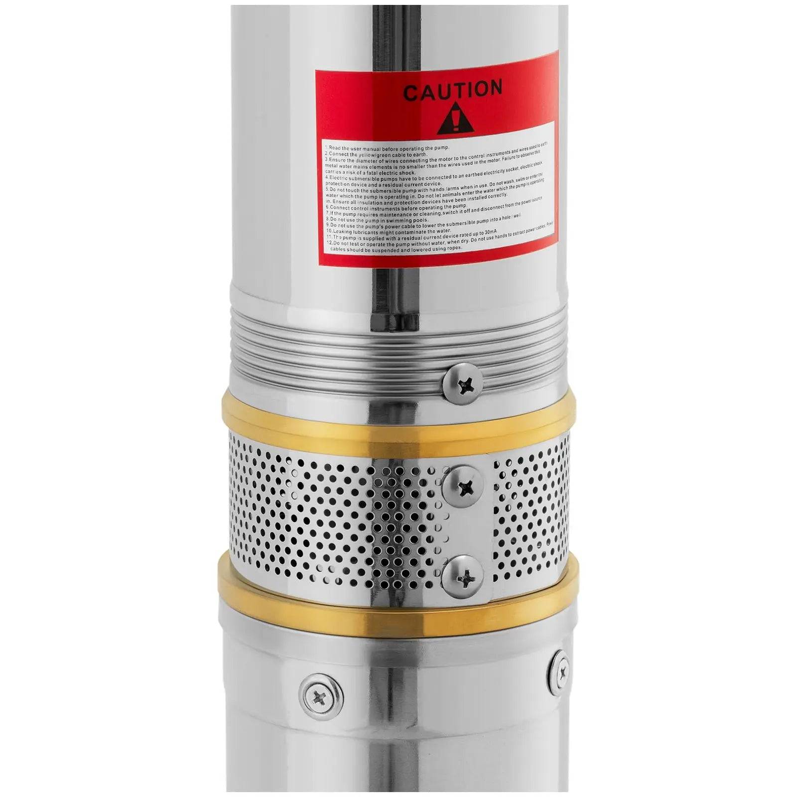 Pompe immergée 10800 l/h 2 200 watts acier inoxydable acier inoxydable - Image 4
