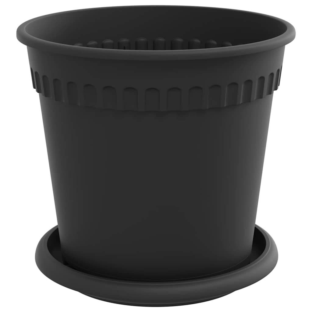 Vidaxl - Pots de plantes 24 pc Noir Plastique vidaXL 3403268 - Image 6