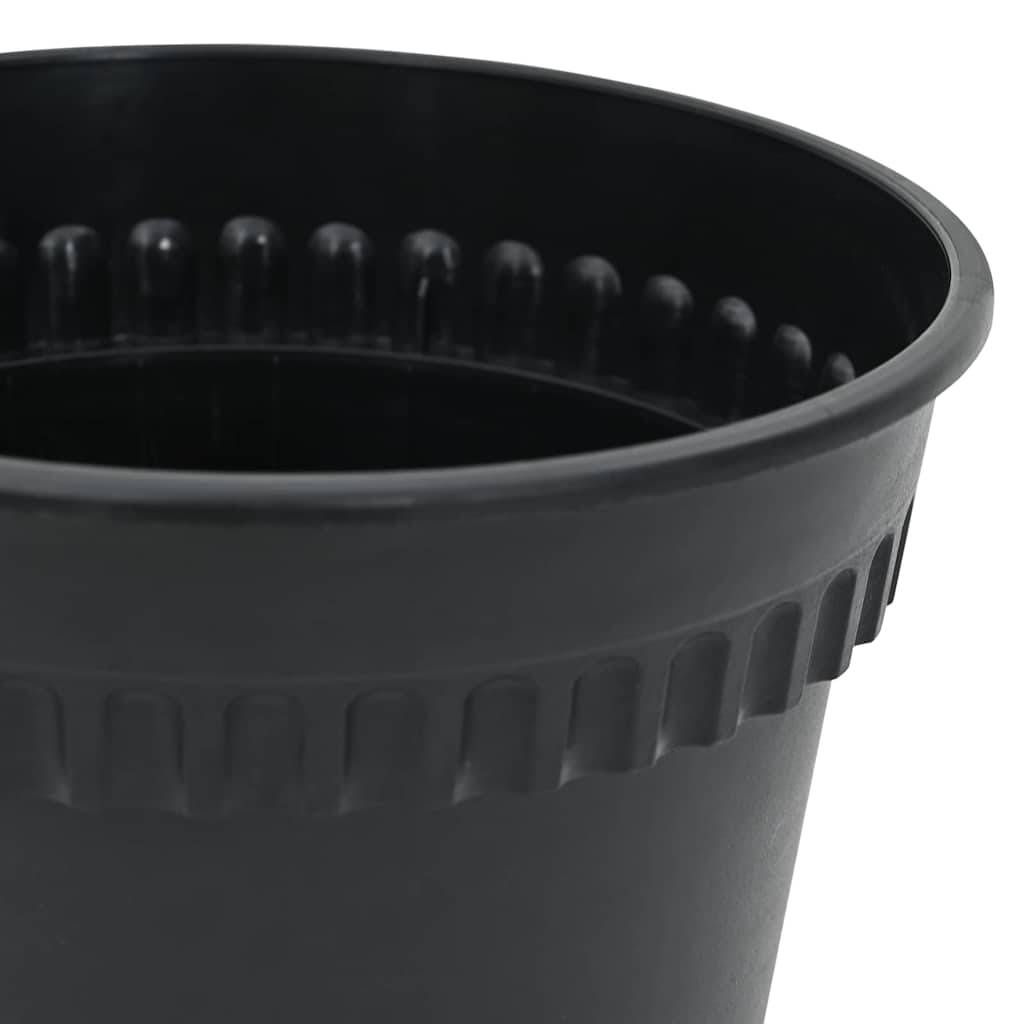 Vidaxl - Pots de plantes 24 pc Noir Plastique vidaXL 3403268 - Image 9